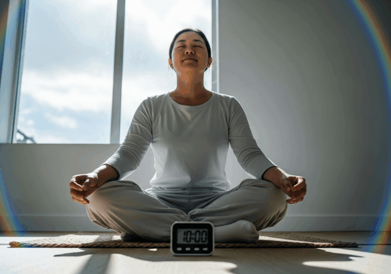 Mindfulness practice correlates with a 0.52 standard deviation reduction in perceived stress and a 1.16 SD increase in mindfulness skill, improving mood by increasing emotional resilience.