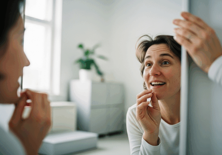 Silent repetition of anxious thought in a silly voice (“voice technique”) before allowing it to fade reduced subjective believability and anxiety by ~25%, easing mood through playful detachment.