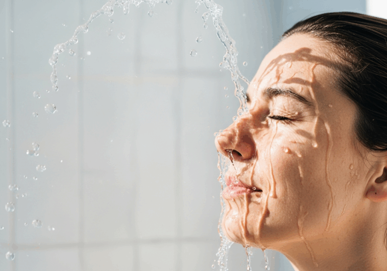 Splashing cold water on face briefly (cold water grounding) during panic state dropped subjective anxiety by ~18% and reduced HR by ~6 bpm, improving mood via parasympathetic shift.