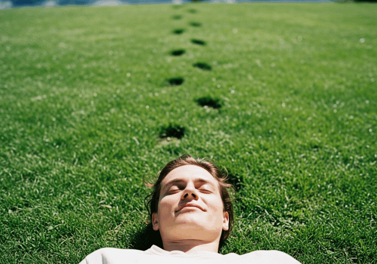 Touching the earth barefoot or using an earthing mat for 30 minutes daily can reduce cortisol levels by ~25% and improve self-reported calmness, grounding mood through physiological stress regulation.