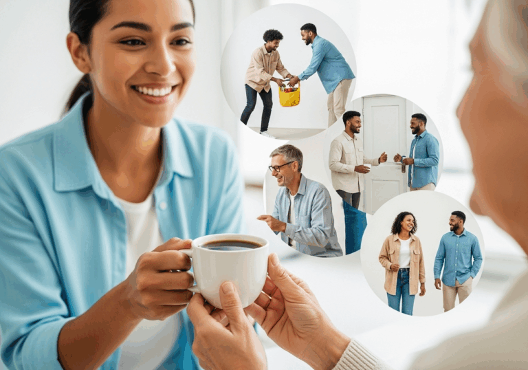 A 6-week online program incorporating acts of kindness and self-compassion increased life satisfaction by 2.04 points (on 35-point scale).