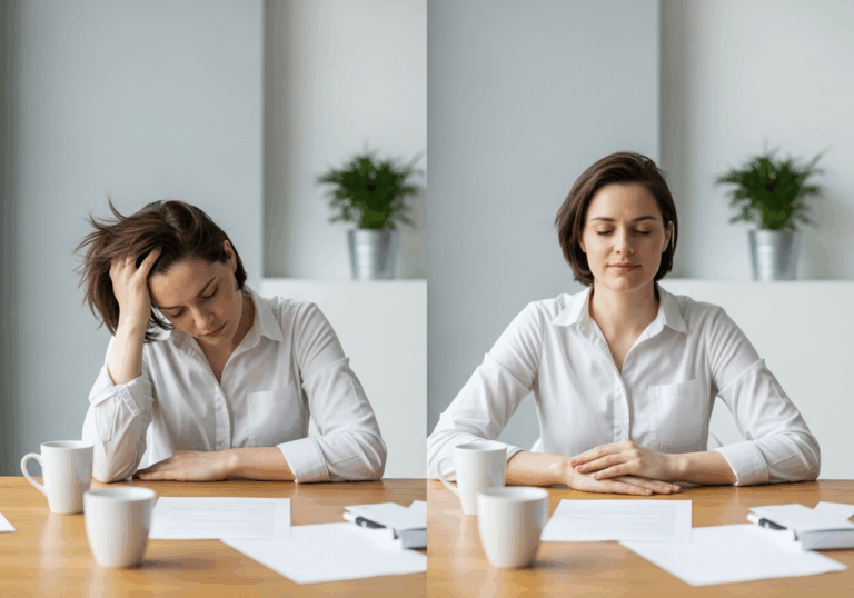 Box breathing measured before meditation practice increased prefrontal alpha coherence by ~20%, which correlates with calm awareness and elevated mood.