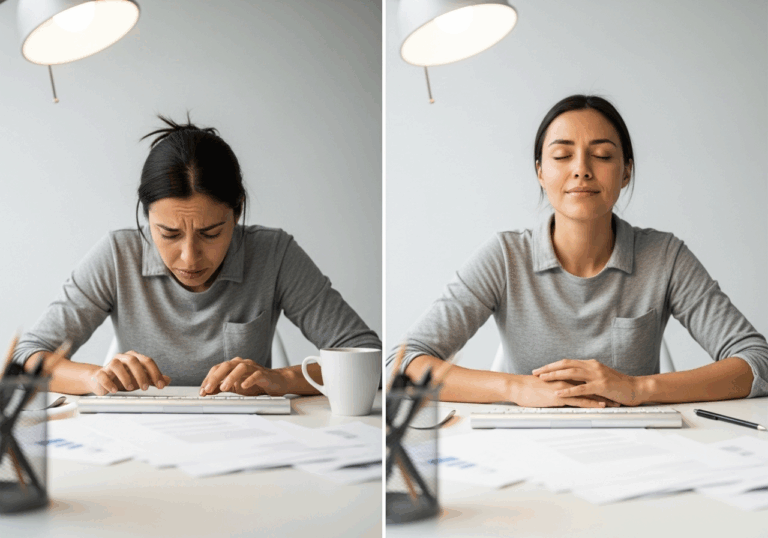Integrating box breathing twice daily for 4 weeks raised self-reported emotional resilience and lowered reactivity by ~25%, improving overall mood stability.