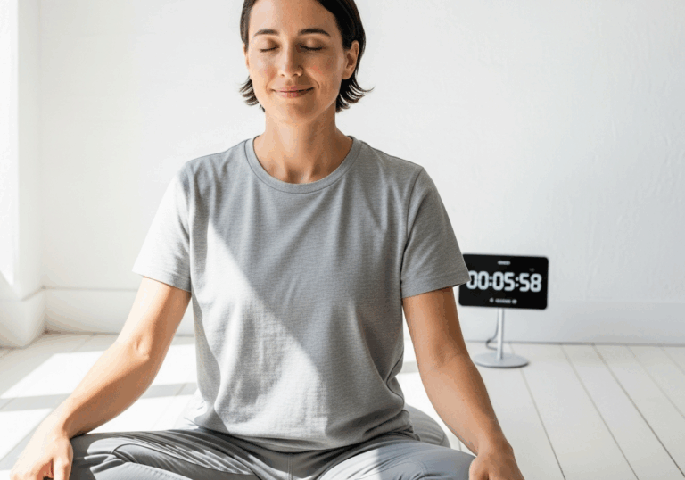 A brief 6‑minute session of resonance breathing increased HF power by ~15%, enhancing vagal tone and mood via immediate parasympathetic activation.