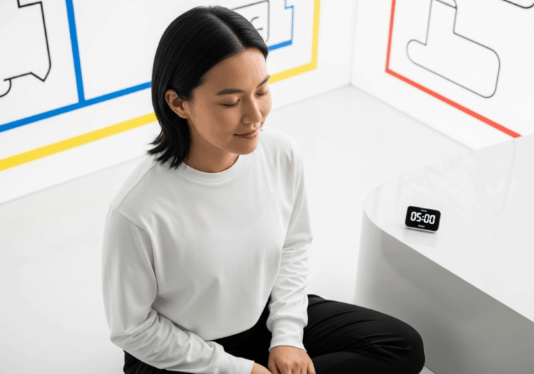 A single 5-minute session of resonance‑frequency breathing (~5–6 bpm) increases HRV low‑frequency power by ~25% and improves immediate state mood.