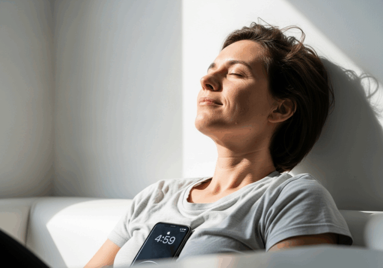 Resonant breathing daily for 5 weeks increased RMSSD by ~30% and significantly reduced negative affect scores, benefiting mood via emotion regulation improvements.