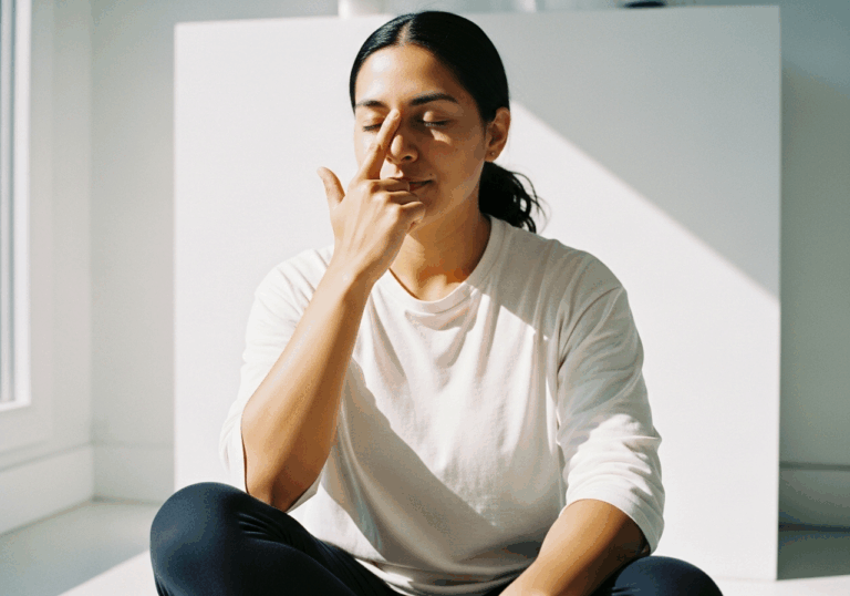 Acute ANB before cognitive tasks modulates HRV and stress response, improving mood and task-related calm.