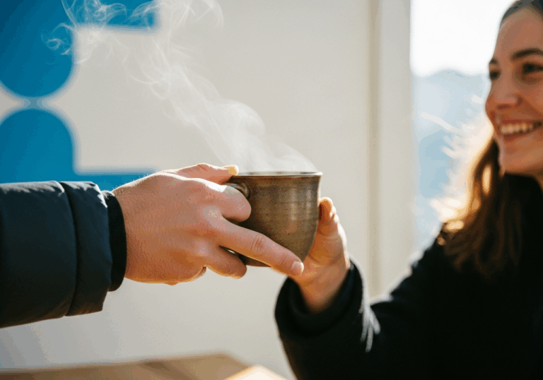 Performing a small, unexpected act of kindness (like giving someone hot chocolate) without expecting anything in return can improve recipients’ mood by an average of 0.8 points more than givers predicted, uplifting mood through emotional warmth.