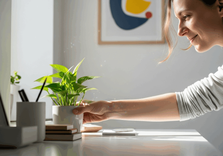 Exposure to indoor greenery can lower pulse rate by 6%, enhancing mood via calming parasympathetic activation.