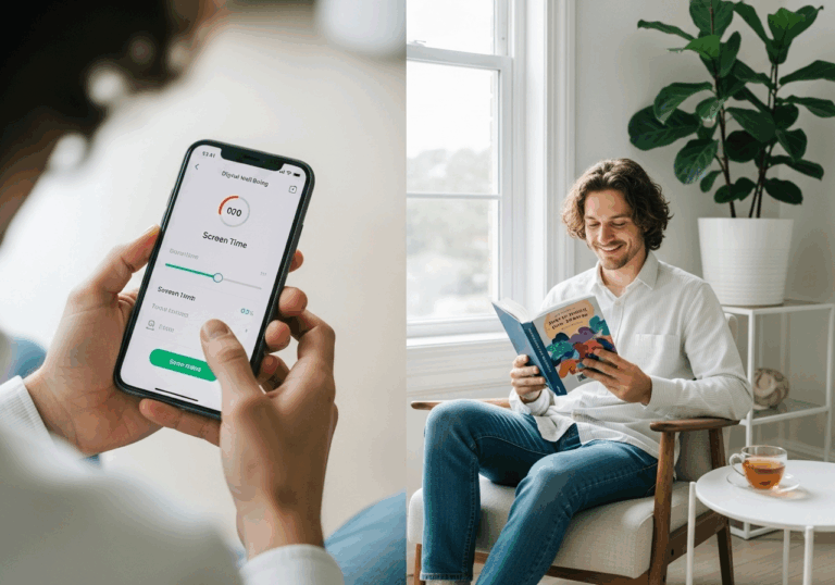 Adolescents reducing screen time exhibited fewer emotional and peer-related difficulties, improving mood via better social functioning.