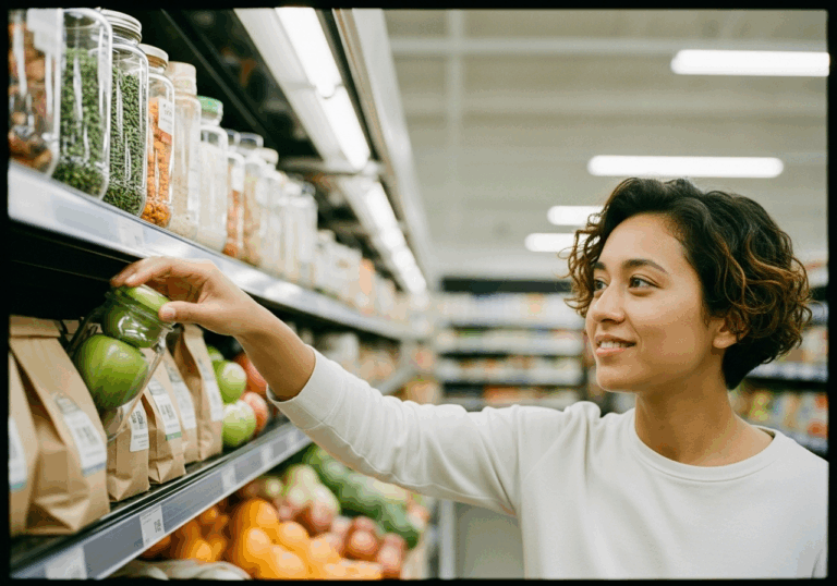 Choosing products with minimal packaging reduces packaging waste by 20%, enhancing mood through conscious and mindful consumption.