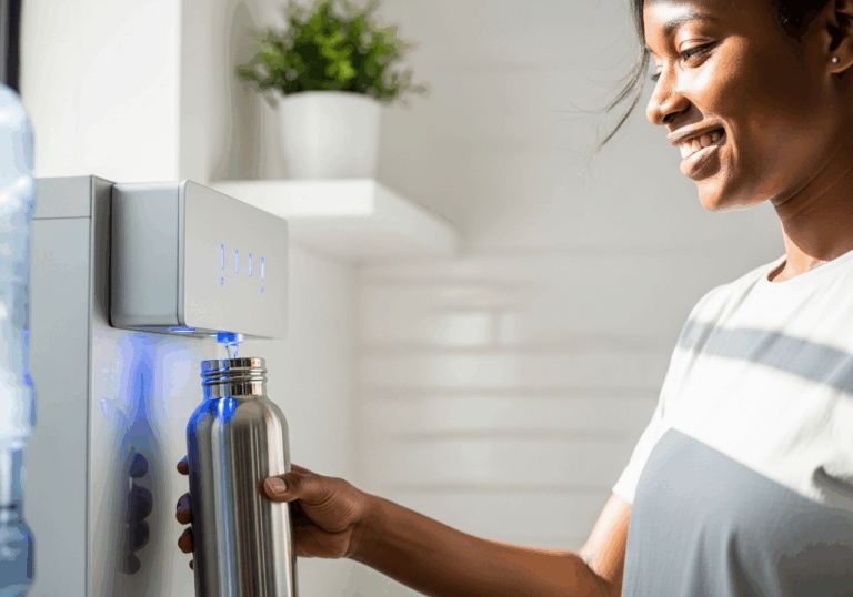 Switching to reusable water bottles reduces single-use plastic waste by 60%, uplifting mood through alignment with sustainable lifestyle values.