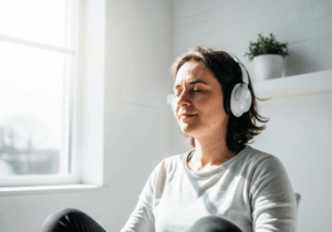 Mindfulness breathing guided audio increases the autonomic balance index, promoting mood via enhanced parasympathetic activation.