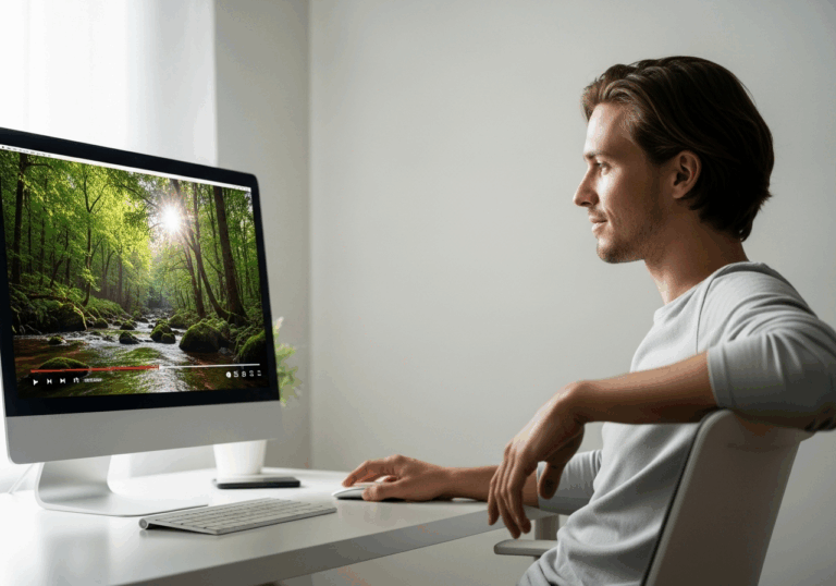 Short bouts of nature video viewing (5 min) as a passive distraction can stabilize heart rate variability (HRV), supporting autonomic recovery from emotional stress.