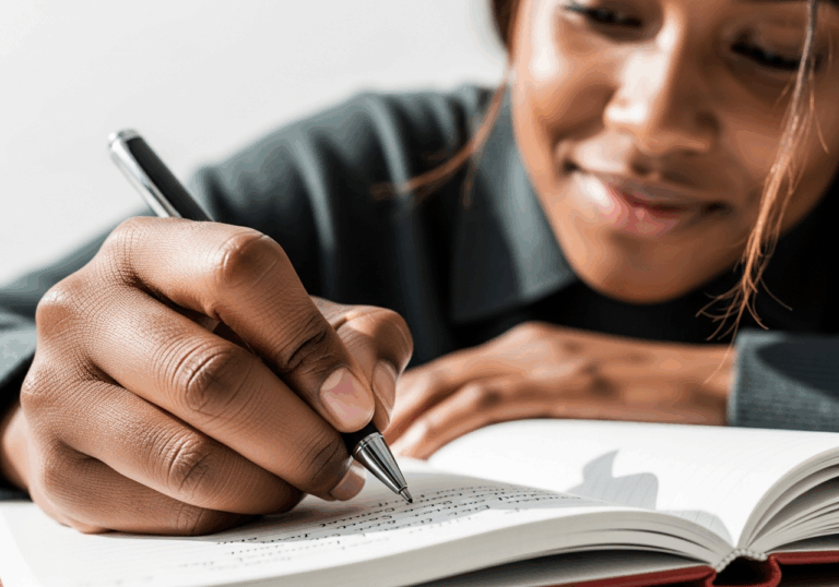 Using expressive writing about adversity for 1 month can increase spiritual growth metrics by 7%, enhancing emotional depth and wellbeing.