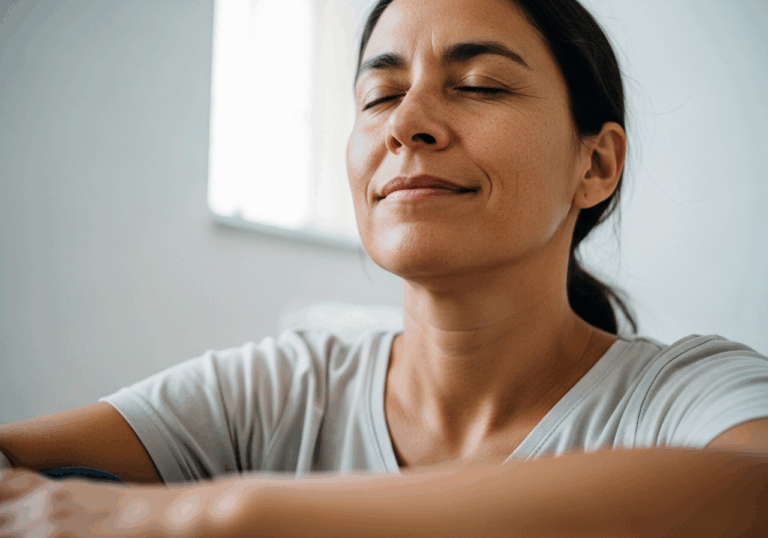 Engaging in PMR for five consecutive nights among healthcare workers reduced anxiety scores by ~15% and improved sleep quality by over 30%, benefiting mood via lowered tension and rest improvement.