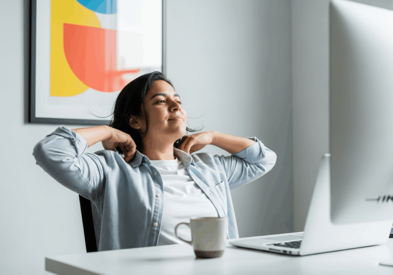 Habitual postural awareness correlates with lower musculoskeletal pain across individuals (significant association), supporting mood by reducing chronic discomfort.