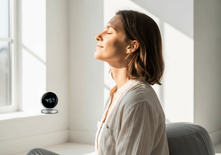 Engaging in compassion meditation practice is associated with a −0.46 correlation with IL-6 stress response and −0.43 with mood distress, showing micro-self-compassion inquiry reduces emotional reactivity.