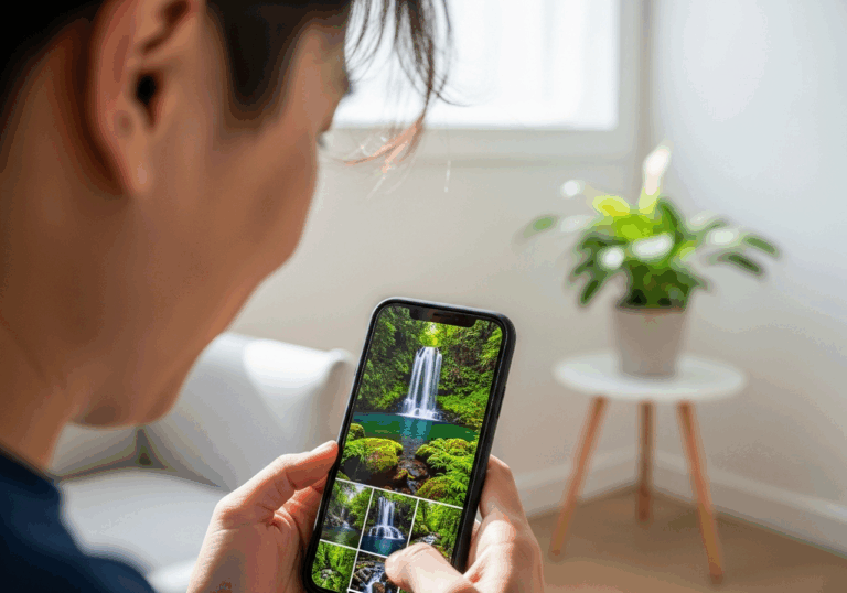 Viewing nature photography for five minutes can promote restorative attention, improving mood through effortless cognitive recovery.