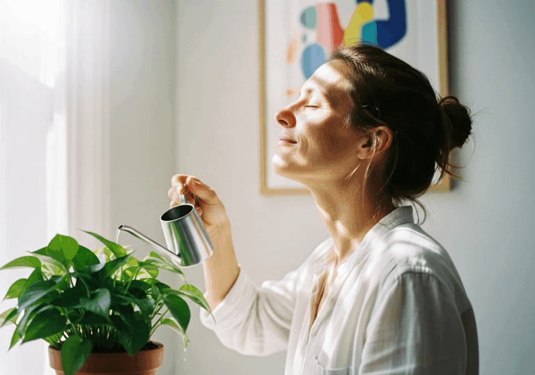 Viewing indoor plants for just five minutes can lower systolic blood pressure by 4 mmHg, improving mood by reducing physiological arousal.