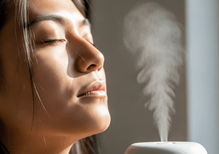 Higher serum 1,8-cineole (from rosemary inhalation) correlates with ~r = –0.466 faster reaction times on serial subtraction (p = 0.038), sharpening attention.