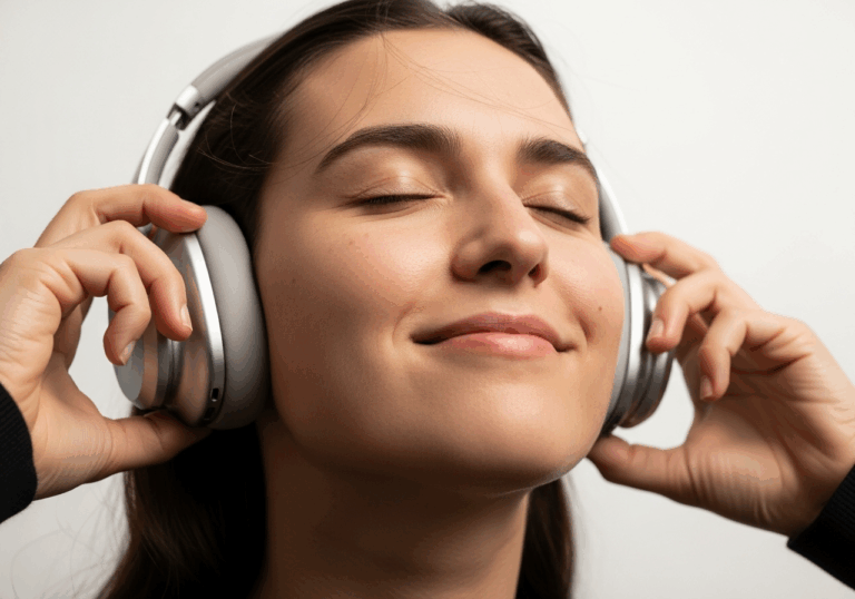 Listening to “Weightless” by Marconi Union reduced anxiety by up to ~65% and lowered physiological resting rates by ~35%, anchoring deep relaxation through ambient music.