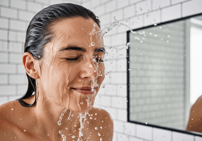Splashing cold water on your face for 30 seconds can sharply increase alertness by activating sympathetic neural pathways and noradrenaline release, boosting mood via heightened sensory arousal.
