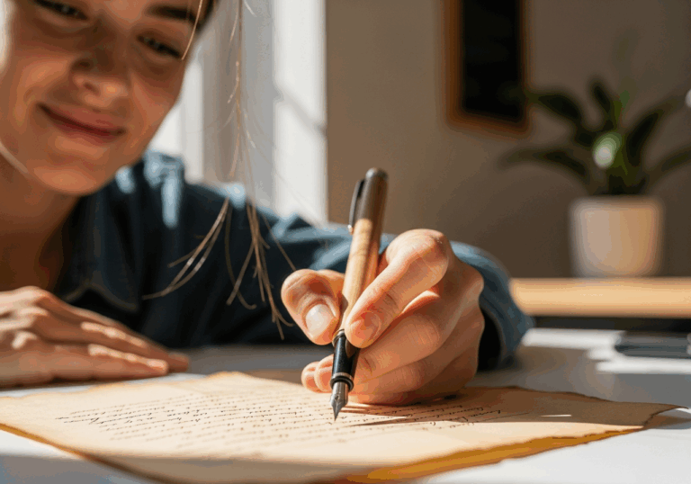 Writing three gratitude letters over three weeks can increase happiness by 11% and reduce depressive symptoms by 15%, supporting mood enhancement through emotional expression.