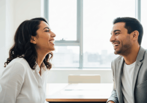 Sharing laughter in social settings increases positive emotions and relationship bonding, leading to heightened mood and intimacy later that day across interactions.