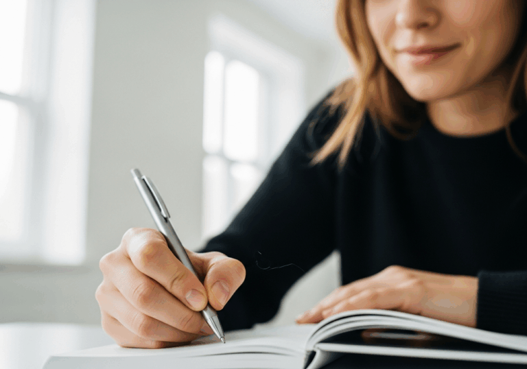 Writing from a third-person perspective in trauma-focused journaling improved emotional distancing and positivity in language use.