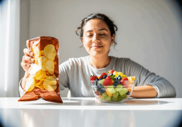 Meta-analysis suggests that every incremental reduction in UPF intake across populations is associated with ~1.5× lower odds of common mental disorder symptoms, so even small reductions improve mood resilience.