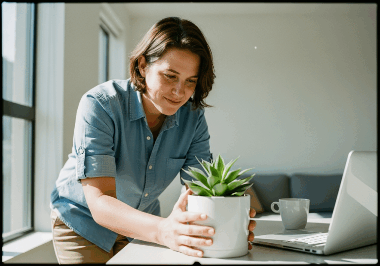 Incorporating potted plants in classrooms can reduce anxiety scores by 27%, boosting mood via increased comfort and calmness.
