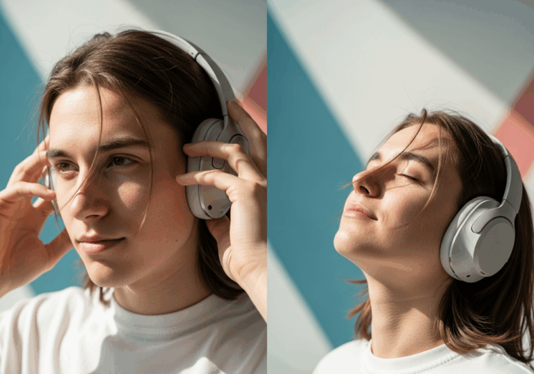 Experiencing ASMR via whispering or tapping sound triggers can reduce heart rate by approximately 3 bpm, uplifting mood through physiological relaxation.