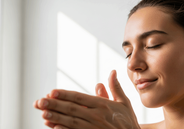 Aroma-infused hand and forearm massage significantly increased subjective relaxation ratings and lowered heart rate, anchoring mood through combined sensory and tactile engagement.