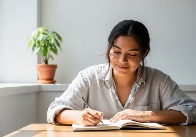 Writing about positive emotions for 15 minutes, 3 times a week for 12 weeks, can reduce anxiety by 19% and enhance resilience by 20%.
