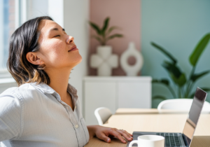 Posture interventions that enhance respiratory movement ease were associated with improved self-adjustment and mental health scores (p < .05), improving mood via better breathing and posture link.