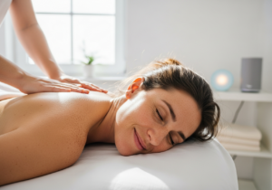 Meta-analytic review shows multiple massage sessions in children reduce cortisol with moderate effect size (d ≈ 0.52), supporting mood uplift via tactile care.