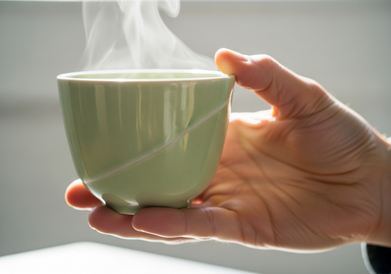 Sipping approximately one cup of green tea daily can lower the lifetime risk of developing depression by about 21%, uplifting mood through reduced depressive symptoms.